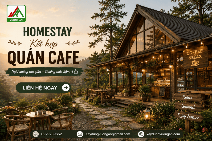 Homestay Kết Hợp Quán Cafe