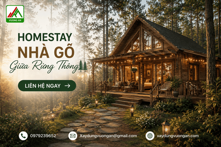 Homestay Nhà Gỗ Giữa Rừng Thông