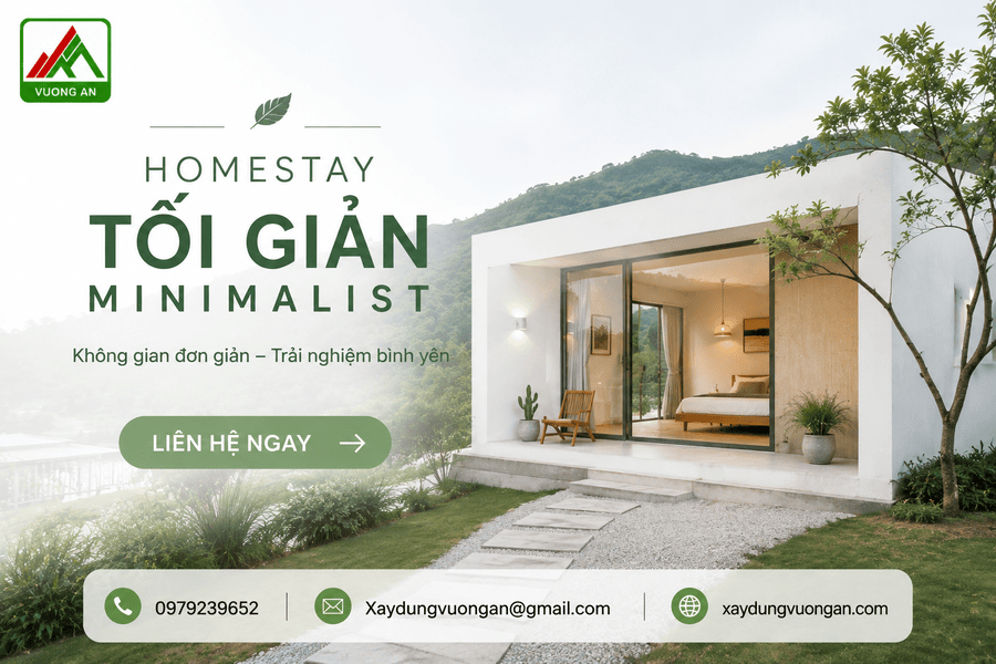Homestay Tối Giản Minimalist