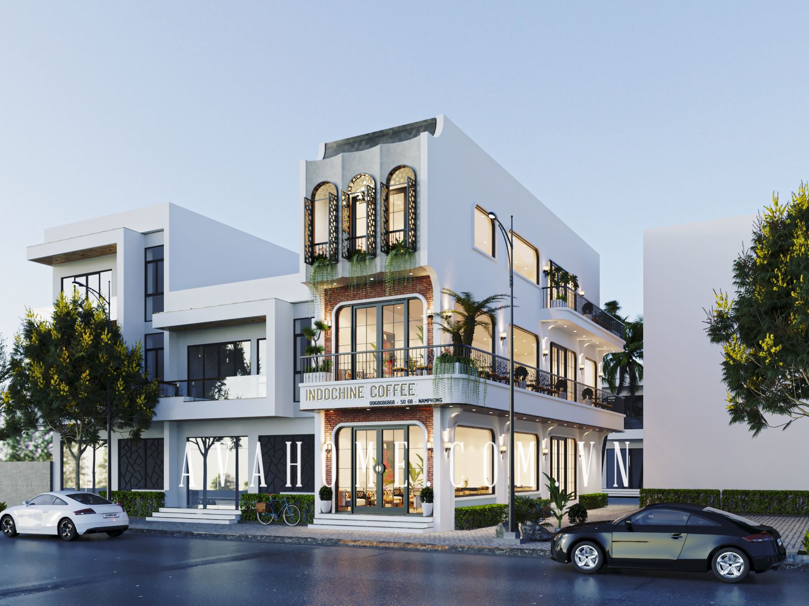 Nhà phố kết hợp kinh doanh