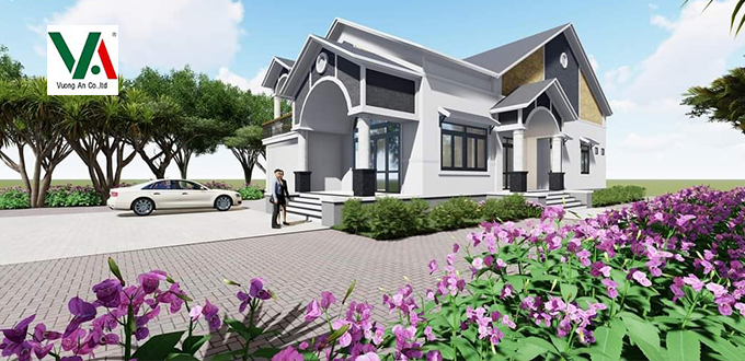 Thiết kế thi công Biệt thự sân vườn tại Trảng Bom Đồng Nai