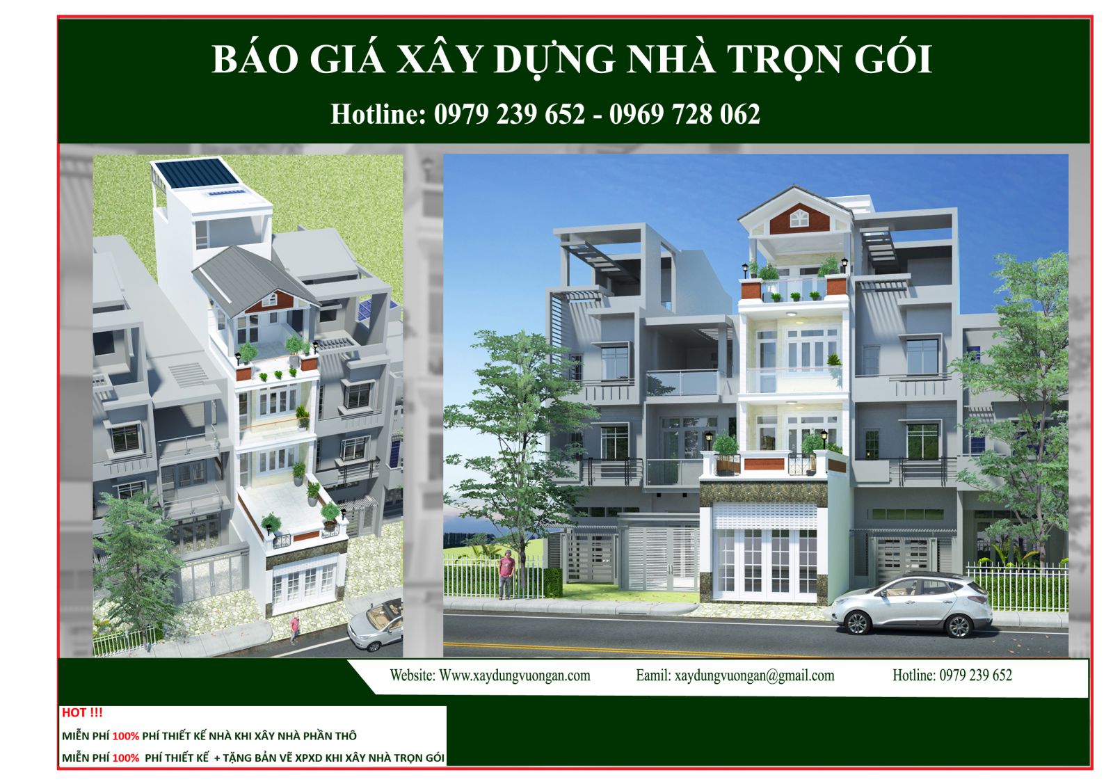 Quy trình thi công nhà phố