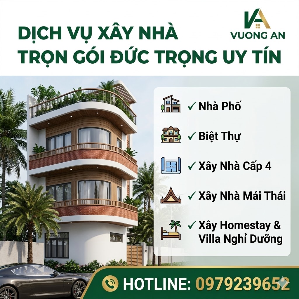 Dịch Vụ Xây Nhà Trọn Gói Đức Trọng Uy Tín