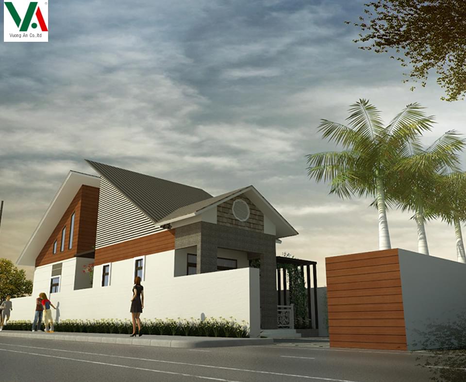 Mẫu nhà Mái Thái đẹp tại Đồng Nai