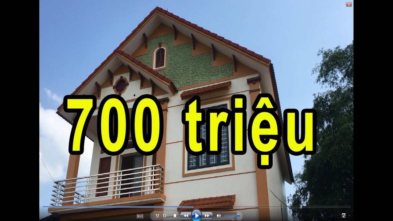 xây nhà trọn gói 700 triệu