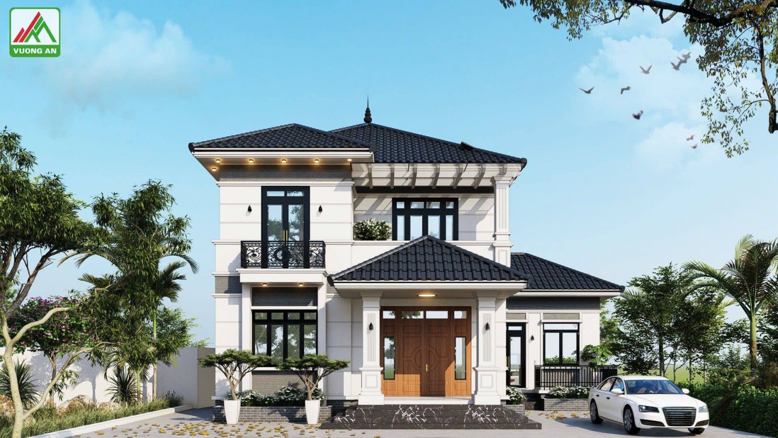 Nhà cấp 4 mái Nhật – xã Hóa An