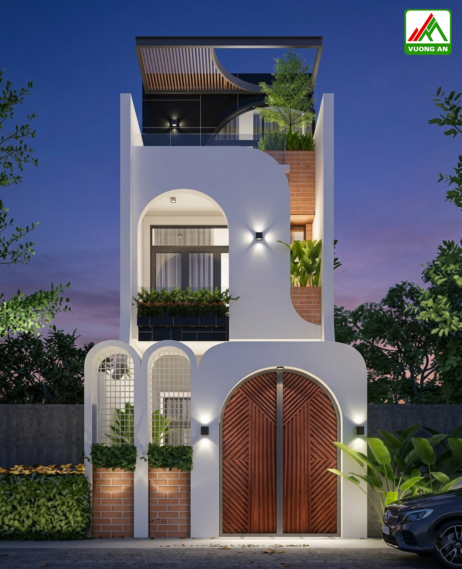Xây Nhà Phố Trọn Gói Tại Lâm Đồng Hiện Đại