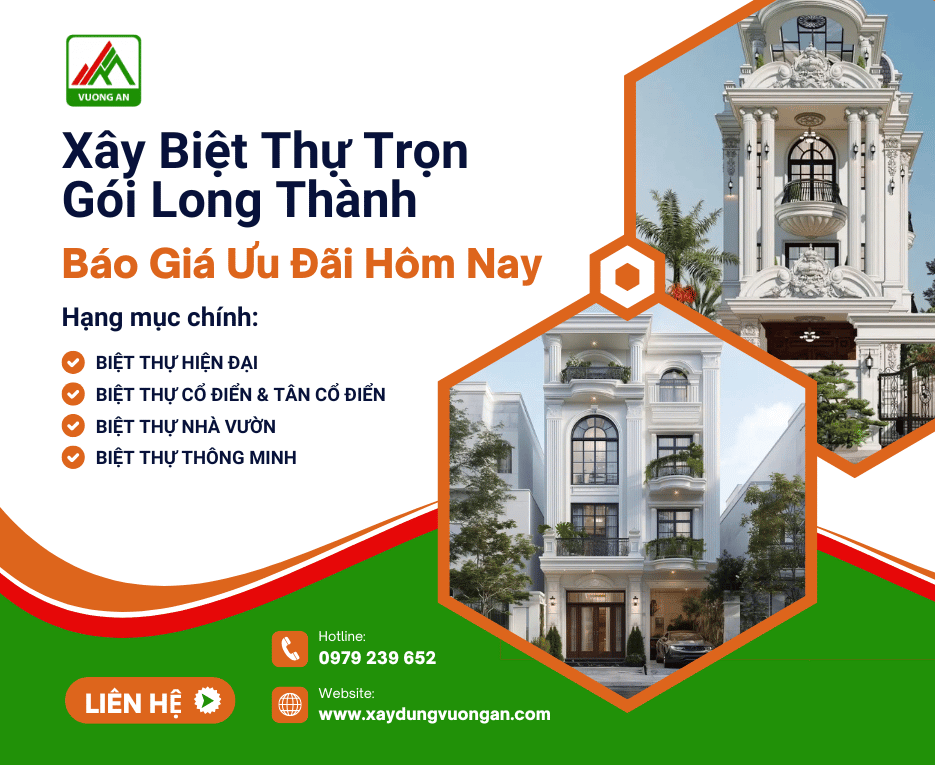 Công ty Xây Biệt Thự Trọn Gói Long Thành uy tín