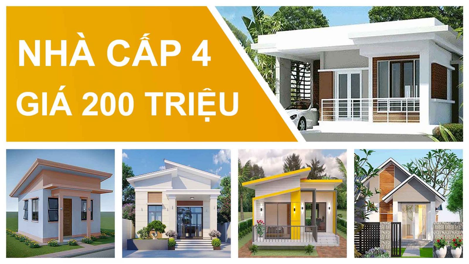 xây nhà cấp 4 trọn gói