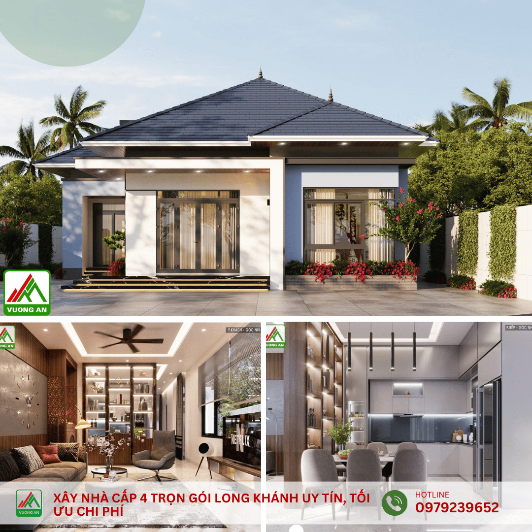 Xây nhà cấp 4 trọn gói Long Khánh uy tín, tối ưu chi phí