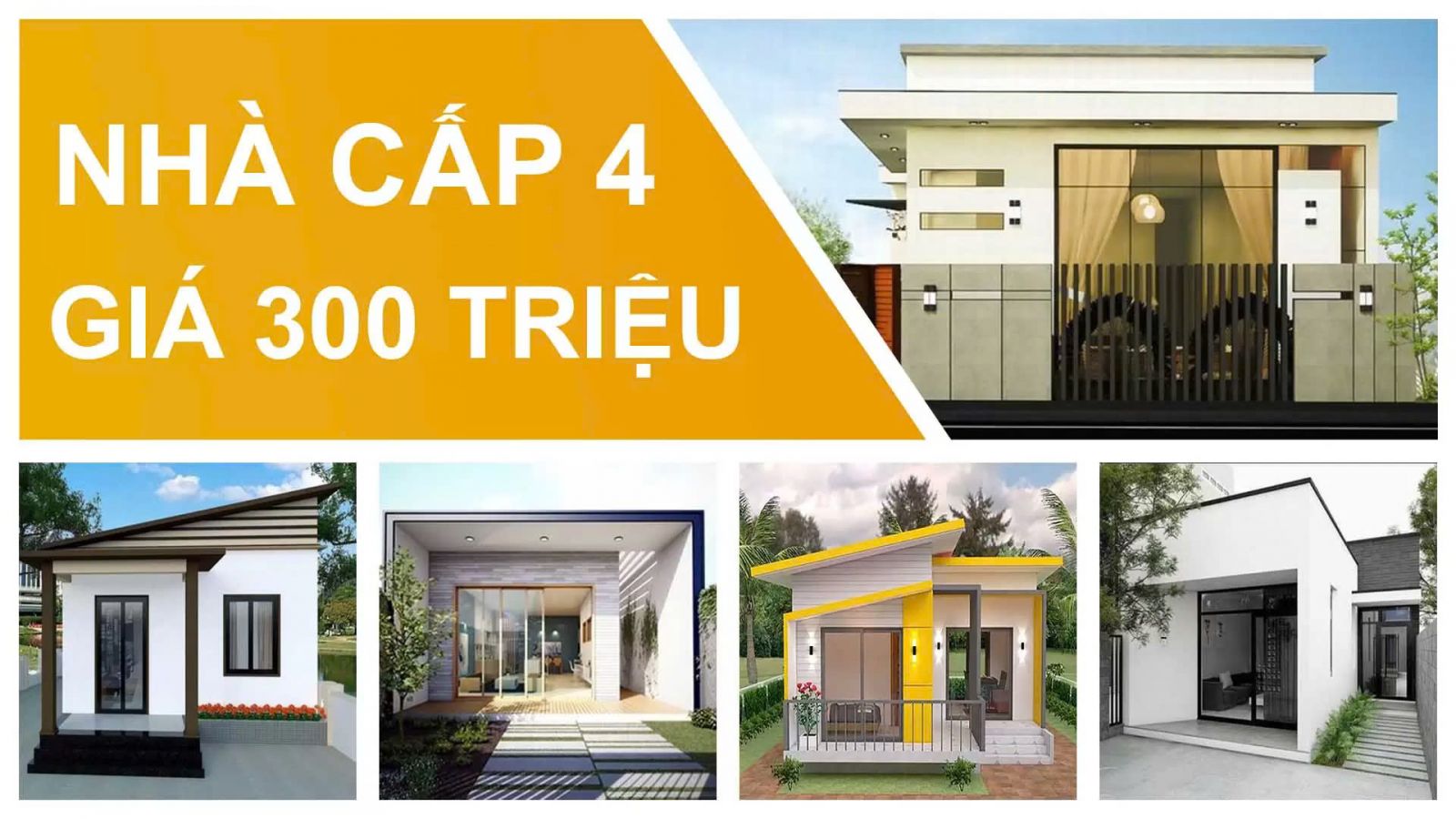 Báo giá xây nhà cấp 4 trọn gói 202